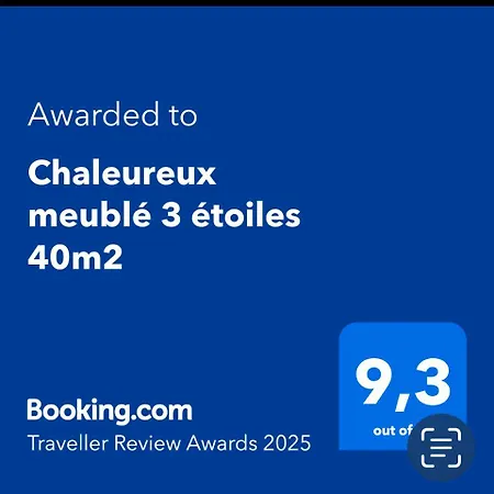 דירה Chaleureux Meuble 3 Etoiles 40m2 אקס-לה-באינס
